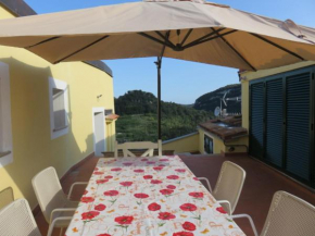 House with terrace walking distance to crags&mtb